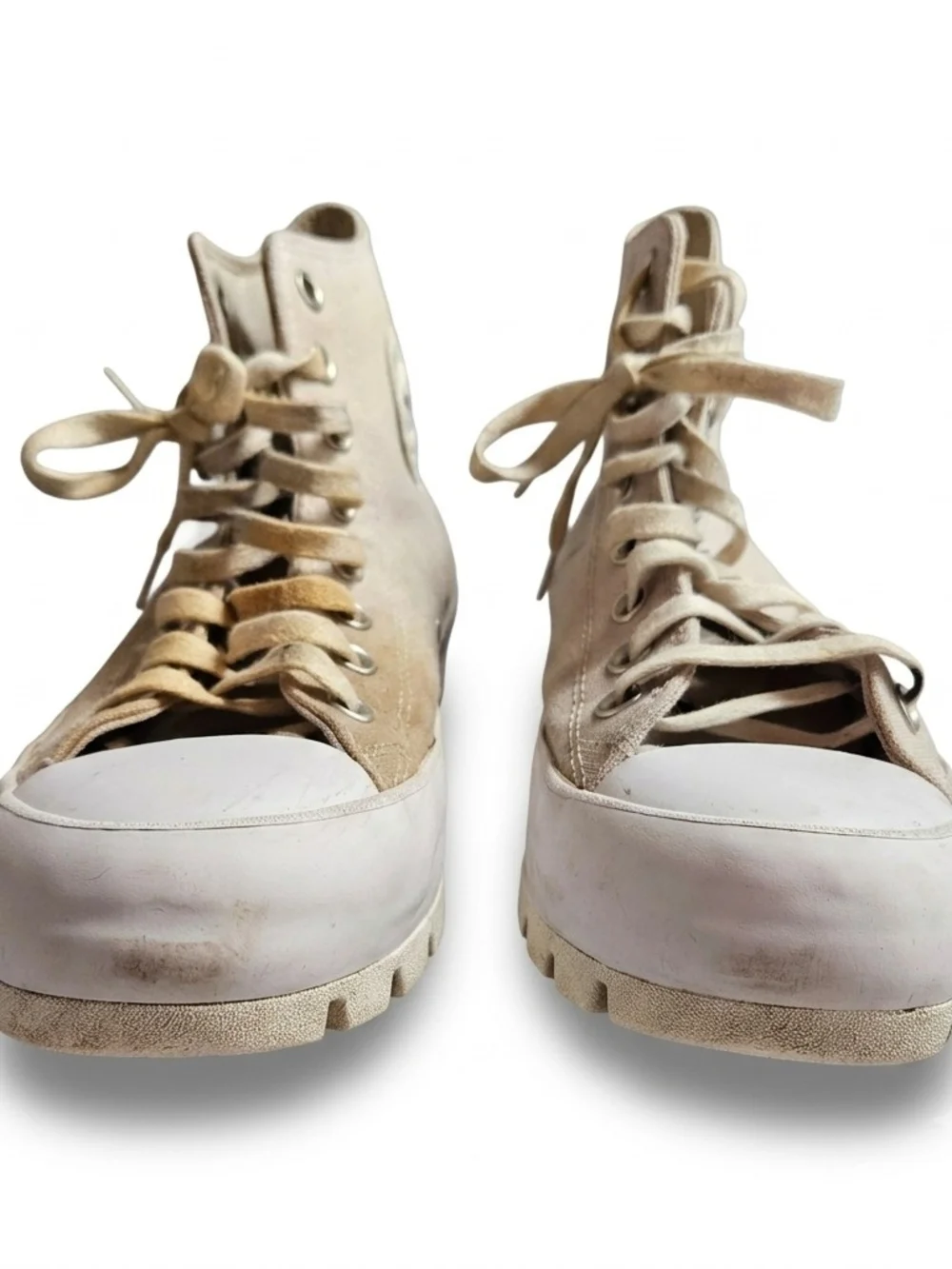 Converse Chuck Taylor All Star Lugged High Top Desert Sand Platform Size 9.5 - Picture 3 of 15